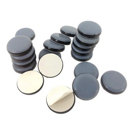 ALIMITOPIA 20pcs Furniture Glide,Heavy Duty Stick-on Teflon Kitchen Appliances Slider Bumper Self-adhesive Pad Floor Protector for Chair Table Kitchen Appliances(Φ25mm or 1.0")