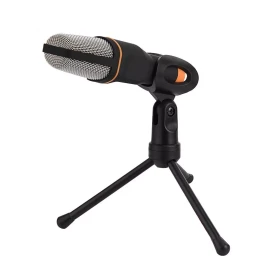 Importeek Microfono Condensador Alambrico Computadora Celular + Tripie
