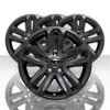 Brighter Design Set of 4 Gloss Black 5 Split Spoke