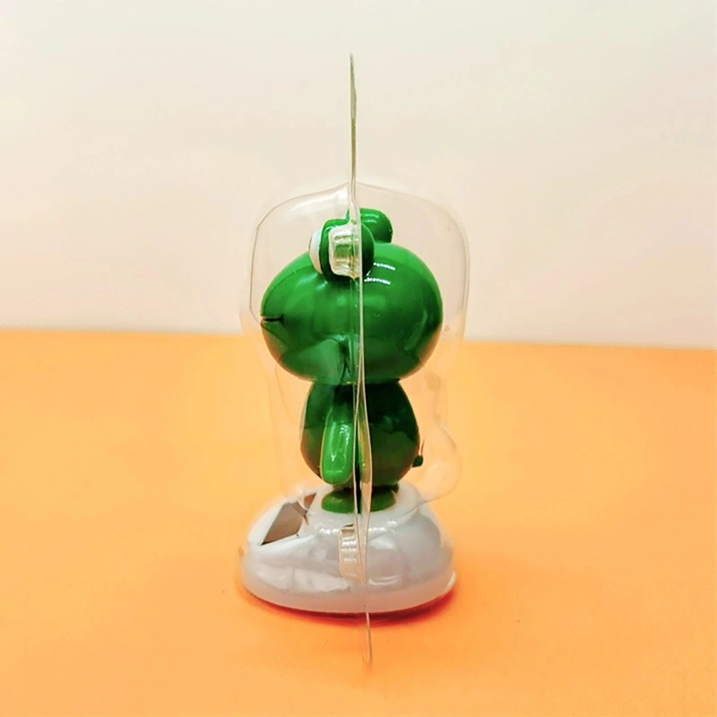 Cute Frog Solar Powered Dancing Swinging Animated Bobble Dancer Toy
