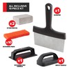 15-Piece Griddle Cleaning Kit, 10 Scouring Pads, 2 Grill Stone