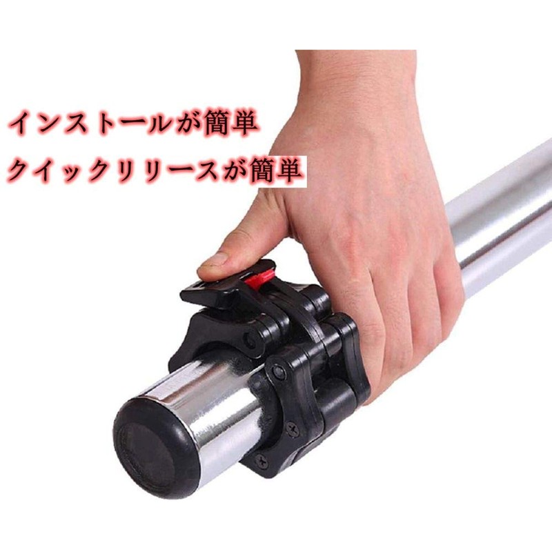 Snowlets Barbell Clamp 50mm, Olympic Bar Clip, Locking 50mm Barbell