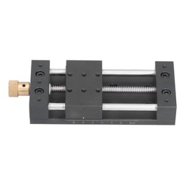 Rotating Handle, Lightweight Aluminium Alloy Linear Stage with 0-75mm Stroke for Mechanical Engineering, Automation Equipment, Equipment Maintenance