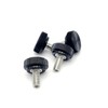 M4 Light Saber Retention Screws Black Knurled Thumb Screw Bolt