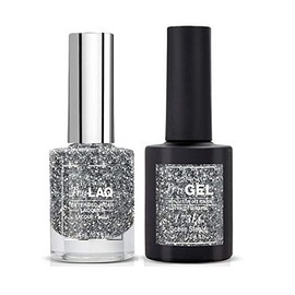 EzFlow - Color Duos - Lacquer + Gel - Scene Stealer - 14mL / 0.5oz EACH