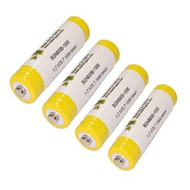 BatteryGuy 1.2V 1000mAh Nickel Cadmium Battery - BGN800B (4 Pack) (Rechargeable)