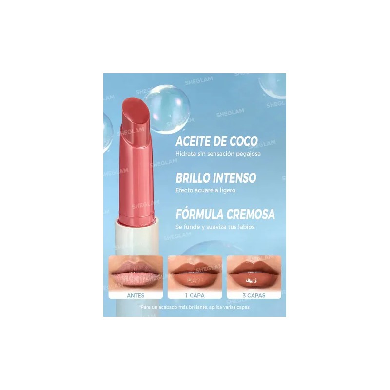 SHEGLAM Pout-Perfect Brillo Labial Voluminizador - Walk on the Beach