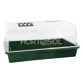 HORTOSOL Indoor Greenhouse 37.5 x 24 x 19 cm