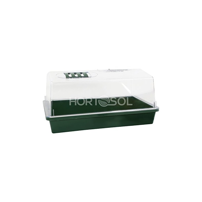 HORTOSOL Indoor Greenhouse 37.5 x 24 x 19 cm