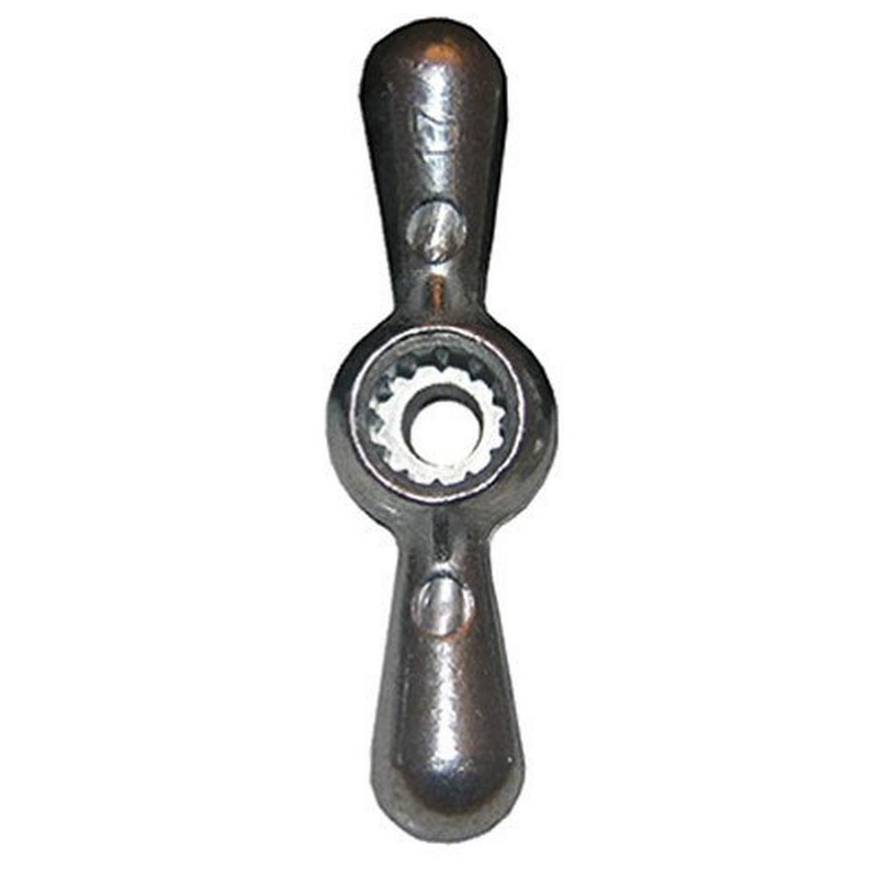LASCO 01-5097 Metal Outside Faucet Hose Bibb Tee Handle, 12