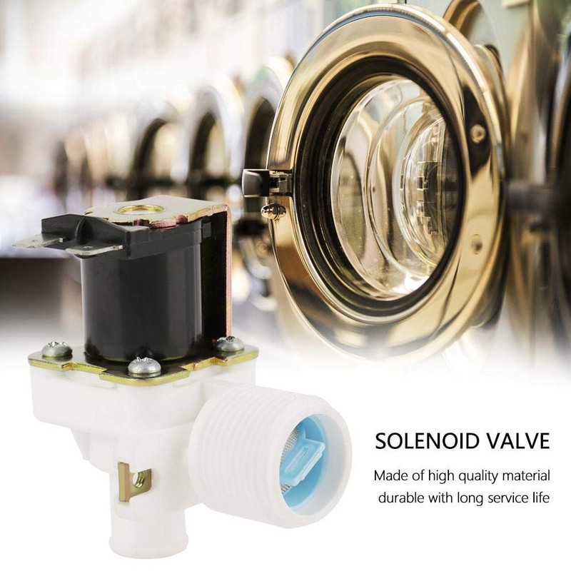 Sixrun Washing Machine Solenoid Valve Electric Solenoid Valve for Washing