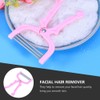 EXCEART 2 Pcs Manual Facial Hair Removers Practical Hair Epilators