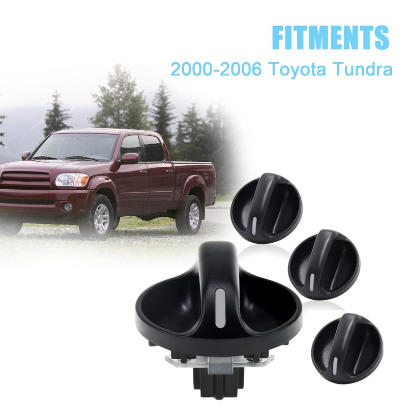 RDBS AC Climate Control Knob for 2000-2006 Toyota Tundra -