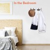 Optish Coat Rack Wall Mount, 2 Pack Coat Hooks Wall