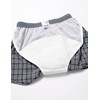 3 Pack Of Trunks To Gentlemen's Butt Safe Incontinence -