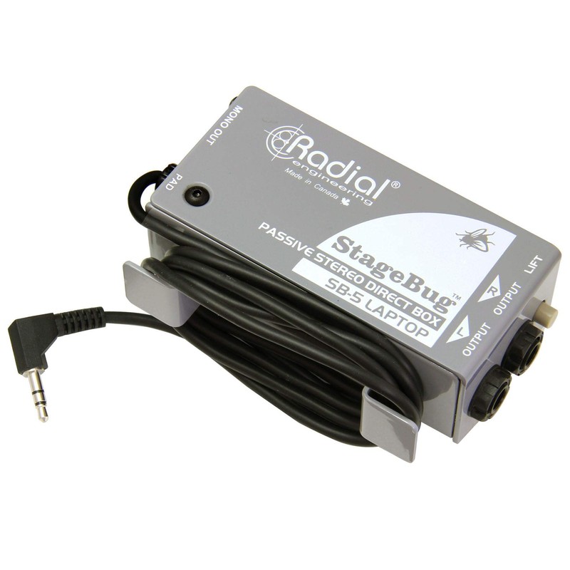 Radial Engineering SB-5 Bundle with Samson SR350 Headphones (2 Items)