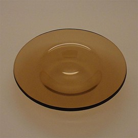 Glass Replacement Bowl 4 1/2" Diameter for Oil Warmer or Electric Tart Burner (Brown)