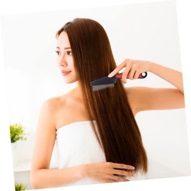 Baluue Fine Tooth Dandruff Comb Professional Stainless Steel Hair Styling Tool for Women Easy to Clean for Scalp Treatment and Dandruff Removal Suitable for All Hair Types