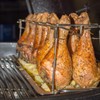 Chicken Leg Rack for Grill with Drip Tray - Easy