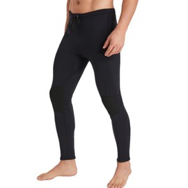 ZCCO Men&Women Wetsuit Pants, 3mm Neoprene Long Pants Keep Warm,Diving Pants for Surfing Kayaking Swimming Diving Canoeing(3K-N-M)