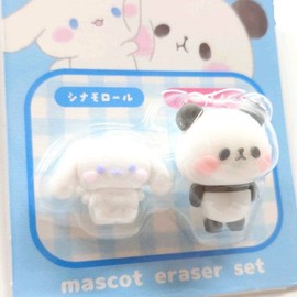 Sanrio Cinnamoroll & Mochi Mochi Panda 3D Eraser