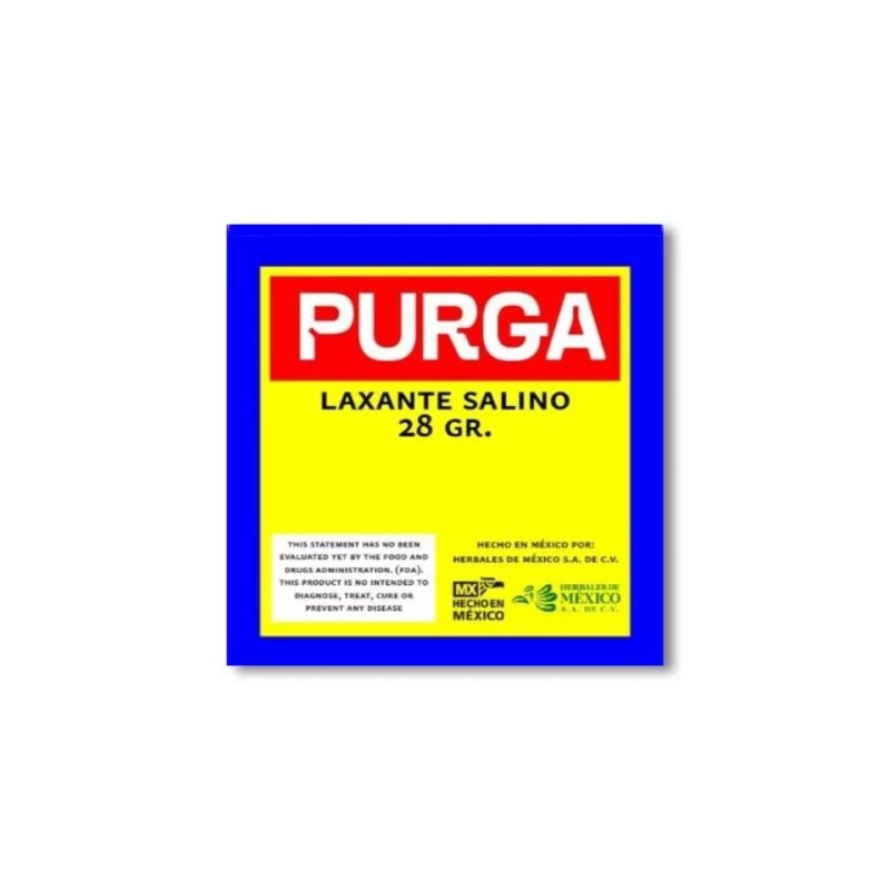 herbales de mexico PURGA laxative / laxante PURGA