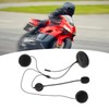 Helmet Bluetooth Headset Clear Calling Motorcycle Helmet Headphones with Microphone