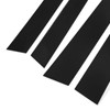 6 Pcs Side Door Window Cover Glossy Black Pillar Post