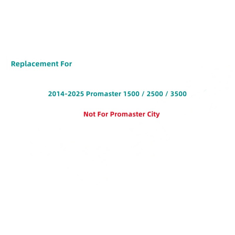 benson Fits 14-25 Ram Promaster Cargo Van Driver Left Side