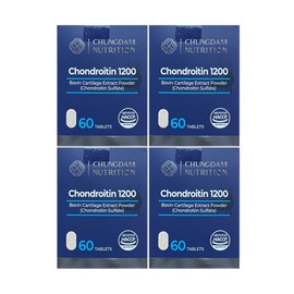 Cheongdam Nutrition Chondroitin 1200 600mg x 60 tablets (4) / 청담뉴트리션 콘드로이친 1200 600mg x 60정 4개