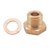 Gazechimp 1/8 inch NPT to M14 x 1.5 Male M14