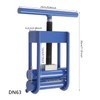 Undercat Pipe Squeeze-Off Tool, Manual Emergency Repair Pipe Shut Off