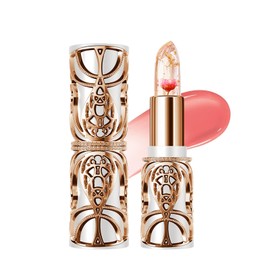 METYSUR Color Changing Lipstick, Jelly Lip, Changes Color with Body Temperature, Squalane Blend, Highly Moisturizing, Won't Fall Off, Glossy, Long Lasting, Can be Used as Night Lip Mask, 0.1 oz (3.8 g