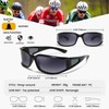 SODQW Polarized Wrap Around Sunglasses for Women Running Cycling Sports