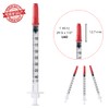 Pack of 20 1 ml/cc U40 Plastic Tube 29G (0.33