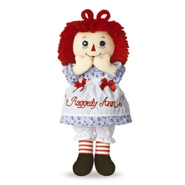 Bundle of 2 Aurora Dolls - 12'' Raggedy Ann & Raggedy Andy