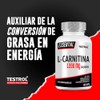 Testrol L-Carnitina Essential 1200 mg Apoyo al Rendimiento Fsico y