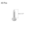 sourcing map M2 Hex Socket Head Cap Self-Tapping Screw, 40Pcs