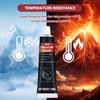 INNOVAYOU 100ml Black Oven Heat Resistant Glue, High Temperature Adhesive