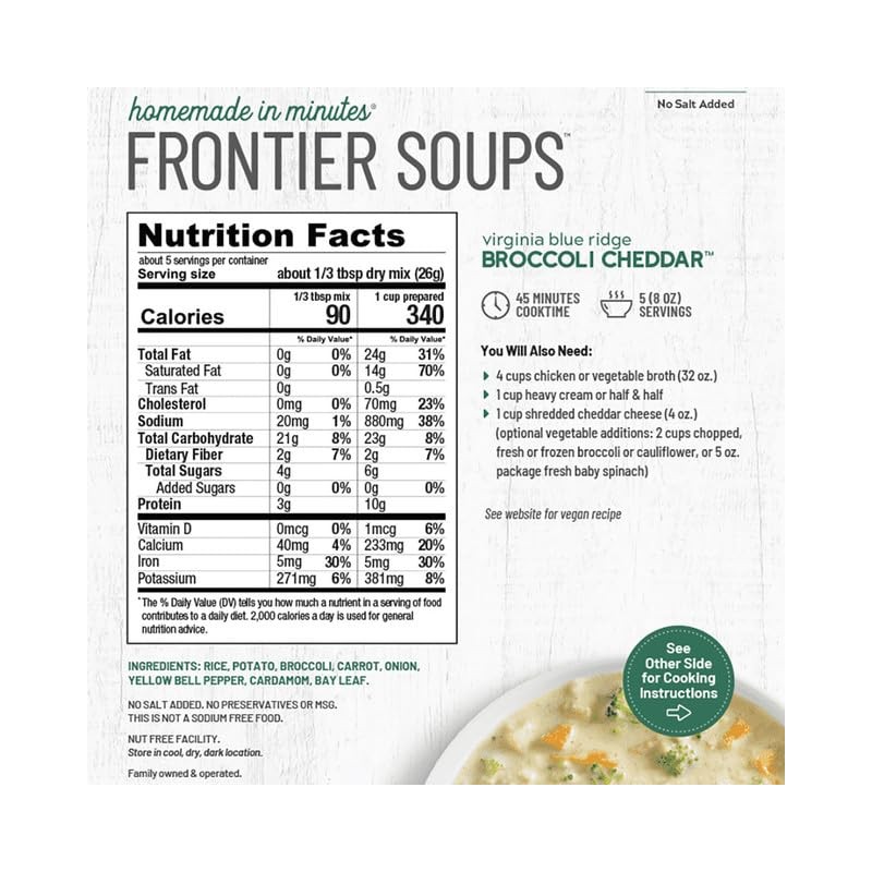 Anderson House Frontier Soups Variety Pack: (1) Illinois Prairie Corn