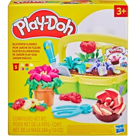 Play-Doh Blooming Flower Modeling Dough Arts & Crafts Garden Toy Playset New Toy