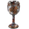 Pacific Trading Steampunk Dragon Wine Goblet Chalice Stainless Steel Cup