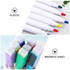 QOWUXHZ Pack of 12 Whiteboard Pens with 1 Whiteboard Eraser