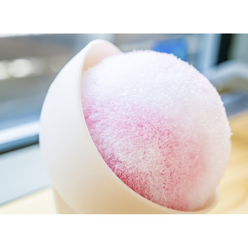 Yamazaki Sangyo 178803 Sponge Washbasin Bath Bon-kun, Refreshing Pom Pom
