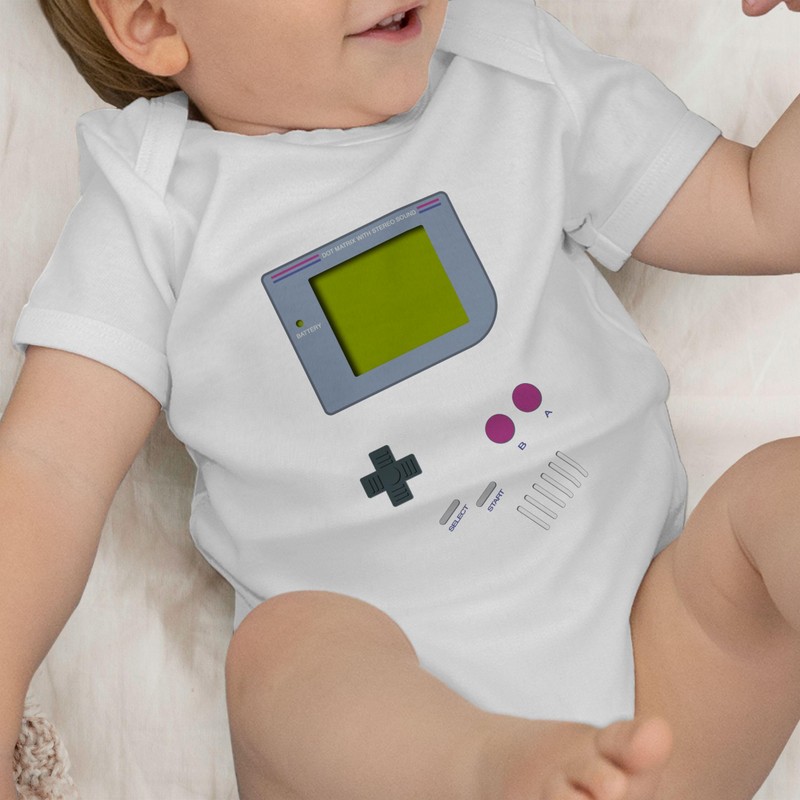 Baby Designs – GameBoy – Baby Bodysuit Short Sleeve for
