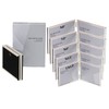 6 x 4-inch Silver Thin Edge DOUBLE LANDSCAPE Photo Frames