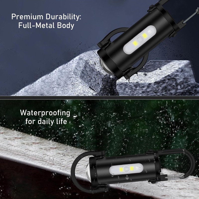 Mini LED Torch for Household Car Outdoor Work Travel Camping