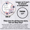 A New Chapter Bridal Shower Stickers – 40ct 2" Round