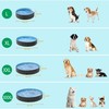 Yaheetech Foldable Dog Pool 71 x 12 Inches Collapsible Hard