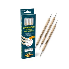 Schipper 605020892 Painting by Numbers - 3 Dotting Pens Double-Sided Alternative to Brush, Suitable for Any Painting